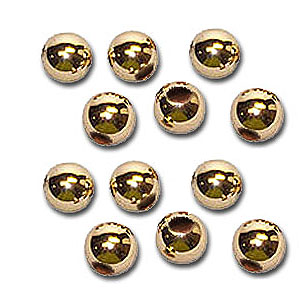 14K Gold Slide Spacer Beads 12 Quantity #1248-12