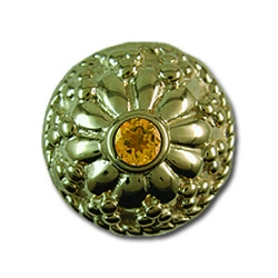 rl1022 Citrine Bracelet Slide 
