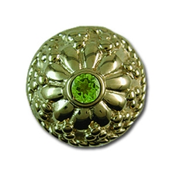 rl1022 Peridot Bracelet Slide 