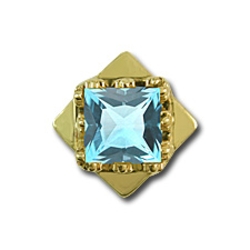 rl1025 Blue Topaz Bracelet Slide 