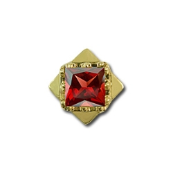 rl1025 Garnet Bracelet Slide 
