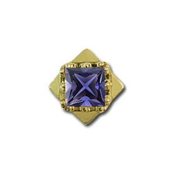 rl1025 Iolite Bracelet Slide 