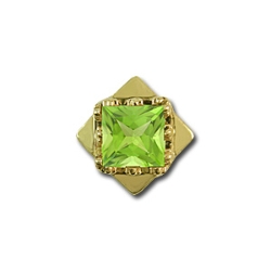 rl1025 Peridot Bracelet Slide 