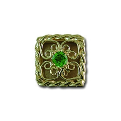 rl1027 Emerald Bracelet Slide 