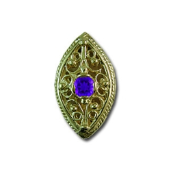 rl2245 Amethyst Bracelet Slide 