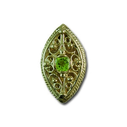 rl2245 Peridot Bracelet Slide 