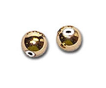 14K Gold Filled Slide No-Slip Filled Spacer Beads 2 Quantity