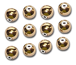 14K Gold Filled Slide No-Slip Spacer Beads 12 Quantity