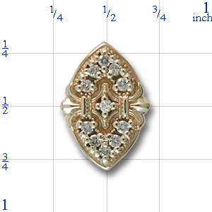 80881 Diamond Bracelet Slide