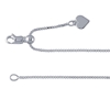 Sterling Silver Adjustable Length Box Chain